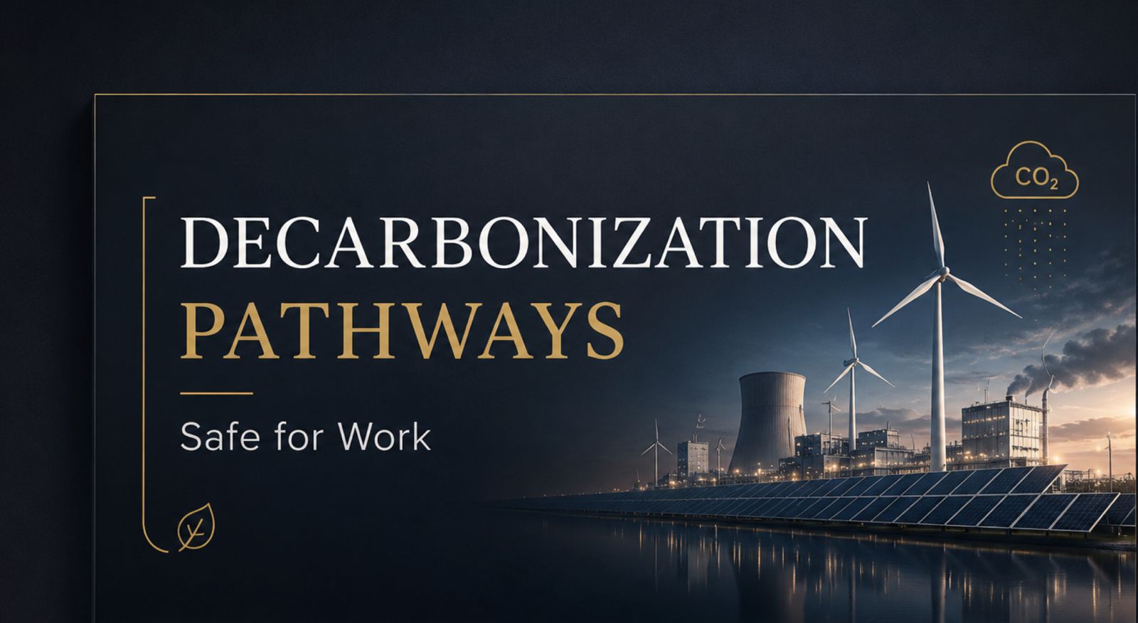 Decarbonization Pathways